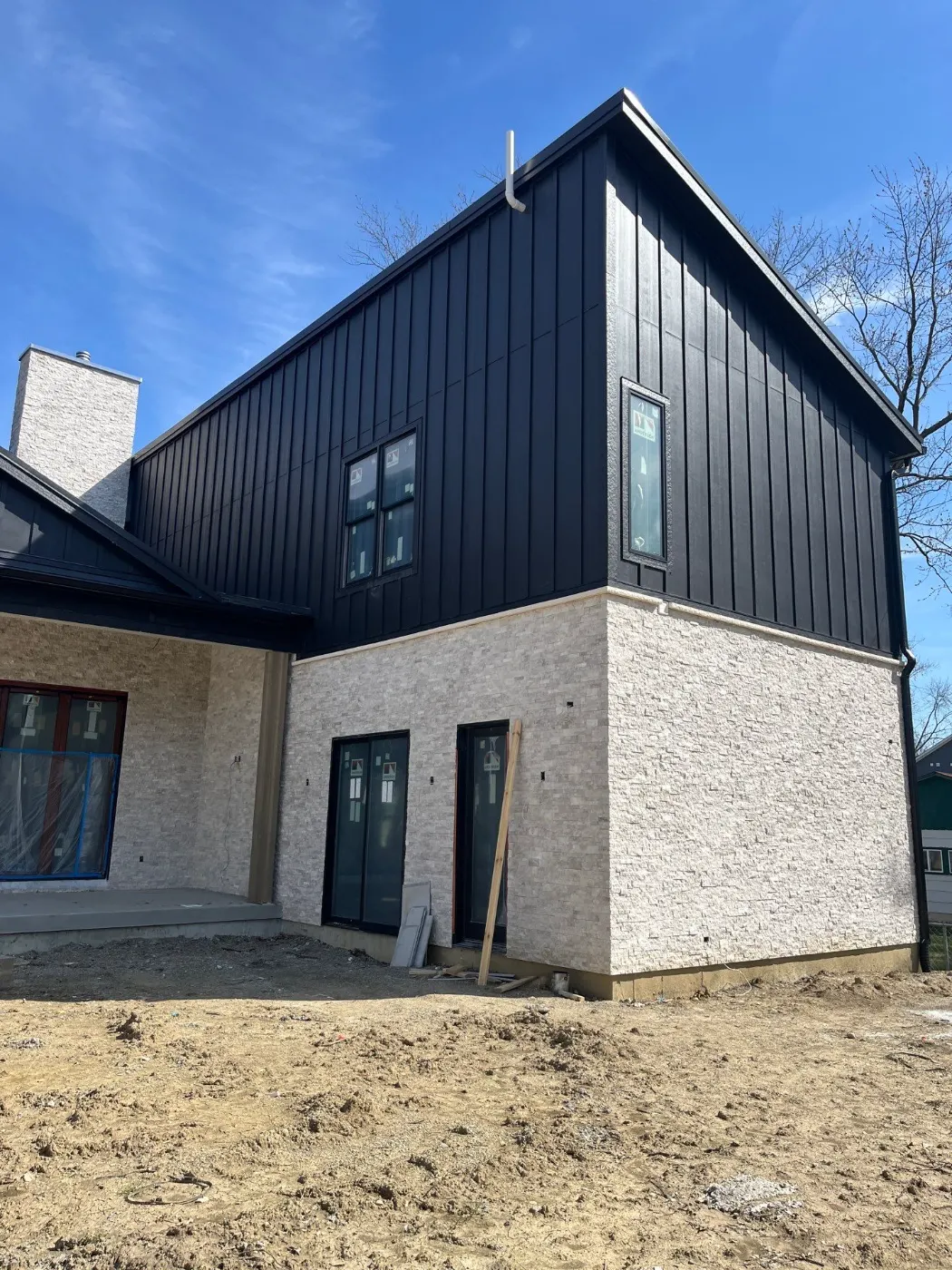 Tarping and dry-in on a Rocky Ripple commercial roof